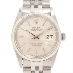 ROLEX DATEJUST 16014 SSWG SS AT SILVER-FACE