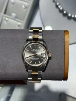 ROSE GOLD/STEEL RHODIUM