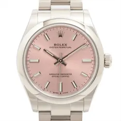 ROLEX OYSTER PERPETUAL 277200 SS SS AT PINK-FACE