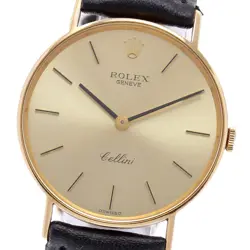 ROLEX 3833 CELLINI K18YG CAL.1600 MANUAL WIND MEN 874751