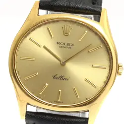 ROLEX 3806 CELLINI K18YG CAL.1601 MANUAL WIND MEN 886934