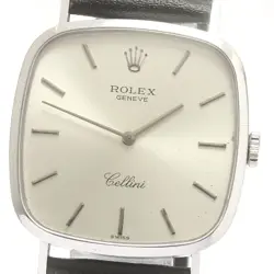 ROLEX 4114 CELLINI K18WG CAL.1601 MANUAL WIND MEN 868287