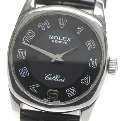 ROLEX 6229 CELLINI K18WG QUARTZ LADIES 864356