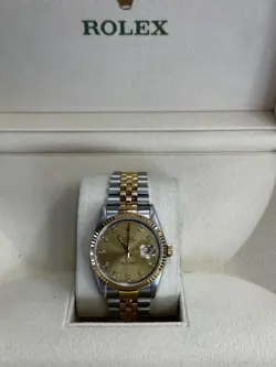 BRACELET-FLUTED BEZEL-CHAMPAGNE