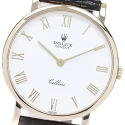 ROLEX 5112 CELLINI K18YG CAL.1602 MANUAL WIND MEN 842187
