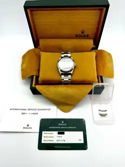 ROLEX EXPLORER 1 REF 114270 K SERIAL AUTOMATIC WATCH 36MM STAINLESS STEEL