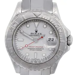 ROLEX 169622 YACHT-MASTER PLATINUM AND STAINLESS STEEL LADIES WATCH