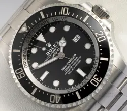 ROLEX DEEPSEA SEA-DWELLER 126660 STAINLESS STEEL 44MM CERAMIC BEZEL BLACK DIAL
