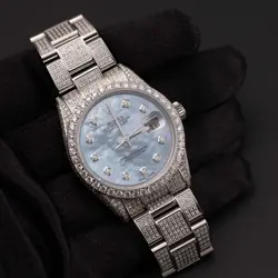 WATCH 36MM BLUE