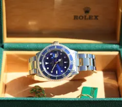 40MM BLUE BEZEL