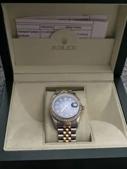 36MM WATCH BLUE