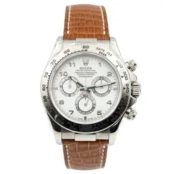 ROLEX DAYTONA 116519 18K WHITE GOLD 40MM WHITE DIAL W/ BOX
