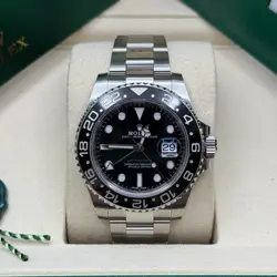 ROLEX GMT-MASTER II DISCONTINUED 116710LN BLACK BEZEL 2020