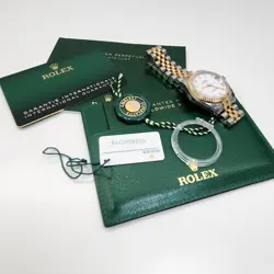 FULL STICKER 2025 ROLEX DATEJUST 31MM WHITE ROMAN JUBILEE AUTOMATIC WATCH 178273