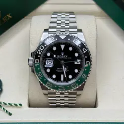 ROLEX GMT-MASTER II SPRITE STAINLESS STEEL JUBILEE BRACELET