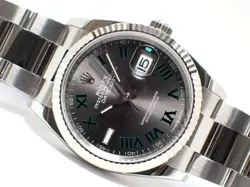 ROLEX DATEJUST 36 SLATE ROMAN OYSTER BRACELET REF.126234 '22 MENS126234