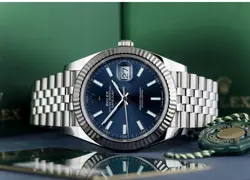 ROLEX OYSTER PERPETUAL DATEJUST 126334 41MM BLUE DIAL AUTOMATIC