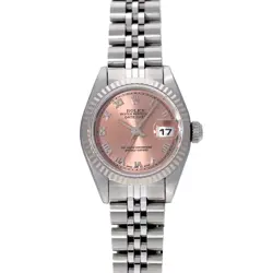 ROLEX DATEJUST 69174 PINK WATCH 675573
