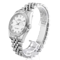 ROLEX DATEJUST 116234 WHITE ROMAN 5 JUBILEE 75239
