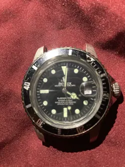 ROLEX SUBMARINER 116610LN SILVER W/ BLACK BEZEL
