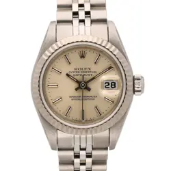 ROLEX DATEJUST 69174 LADIES 26MM STEEL AND GOLD, WITH PAPERS 1993