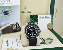 ROLEX - 18kt White Gold Yachtmaster 42mm Oysterflex Strap 226659 - SANT BLANC