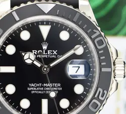 ROLEX - 18kt White Gold Yachtmaster 42mm Oysterflex Strap 226659 - SANT BLANC