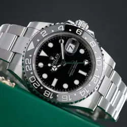 ROLEX GMT-MASTER II [2025 COMPLETE] 40MM BRUCE WAYNE BLACK GREY BEZEL OYSTER