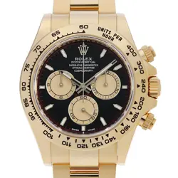 ROLEX COSMOGRAPH DAYTONA 126508 BLACK X CHAMPAGNE RANDOM NUMBER SECOND HAND MENS