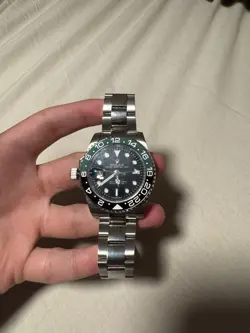 GREEN/BLACK BEZEL