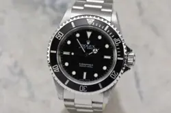 ROLEX NO DATE SUBMARINER 14060M 40MM STEEL 4-LINER Z SERIAL