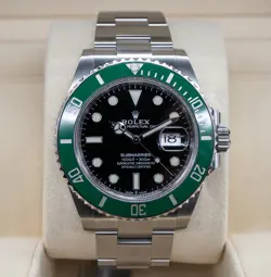 AUTHENTIC✧ROLEX✧WATCH✧MEN'S WATCH BLACK DIAL PLATINUM FLUTED BEZEL JUBILEE 41MM