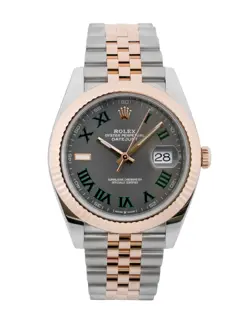 ROLEX DATEJUST 41 / WIMBLEDON DIAL / 2021  / 126331