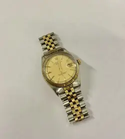 ROLEX DATEJUST GOLD MEN'S WATCH - 1601
