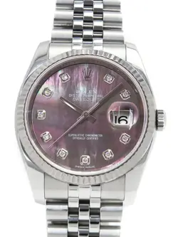 ROLEX DATEJUST 10P DIAMOND 116234NG TO08545