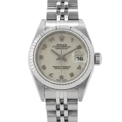 ROLEX DATEJUST 26MM STAINLESS STEEL/WG WHITE DIAL 79174
