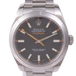 ROLEX MILGAUSS 116400 AUTOMATIC WATCH STAINLESS STEEL BLACK