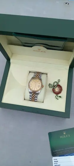 ROLEX 36MM DATEJUST 1601 TWO TONE