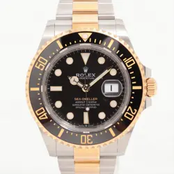 ROLEX SEA-DWELLER 126603 SS×YG SS×YG AT BLACK DIAL 3 EXTRA LINKS