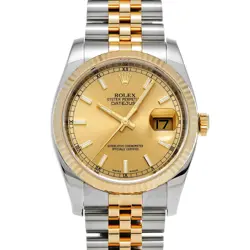 ROLEX DATEJUST 116233 CHAMPAGNE WATCH 676812