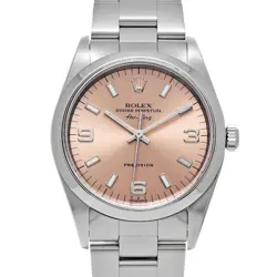 ROLEX AIR-KING 14000 PINK WATCH 677117