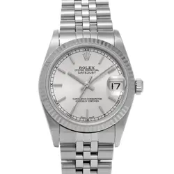 ROLEX DATEJUST 78274 SILVER WATCH 676970