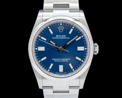 ROLEX 126000 OYSTER PERPETUAL SS BLUE DIAL