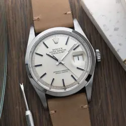 1969 ROLEX DATEJUST STAINLESS 1600 SERVICED