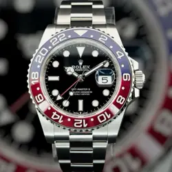 ROLEX 40MM ??? GMT-MASTER II 126710BLRO OYSTER BRACELET RED-BLUE