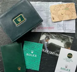 ROLEX GMT 16760 ,,FAT LADY BOX BOOKLET SET,GUARANTEE-1986S