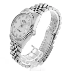 ROLEX DATEJUST 16234 IVORY PRINT COMPUTER ARABIA W 28669