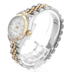 ROLEX DATEJUST 179173 WHITE ROMAN F 28377