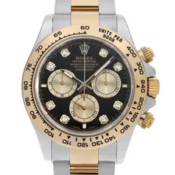 ROLEX COSMOGRAPH DAYTONA 8P DIAMOND 126503G BLACK AND GOLD RANDOM NUMBER SEC...
