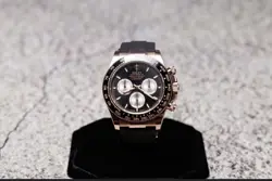 ROLEX DAYTONA SUNDUST DIAL 18K ROSE GOLD OYSTERFLEX 126515LN 2023 FULL SET